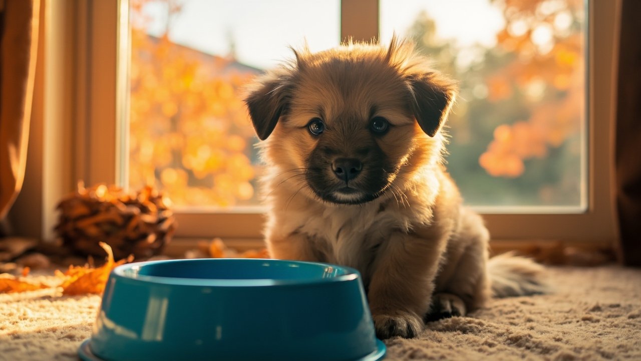 Hund wird gesund gefüttert Symbolbild