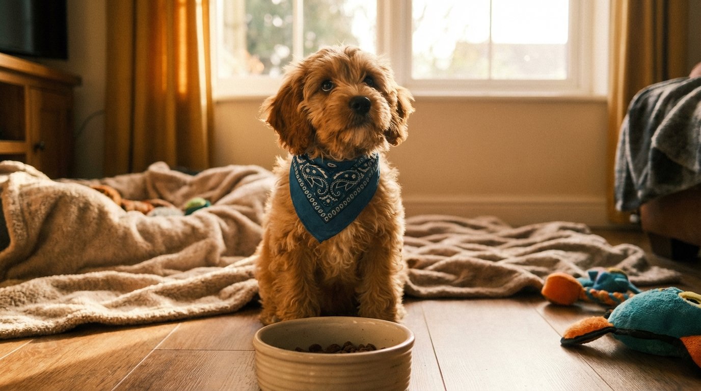 Hund wird gesund gefüttert Symbolbild